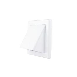 EL02-502 VENTILATION GRILLE WITH HOOD D125, WHITE