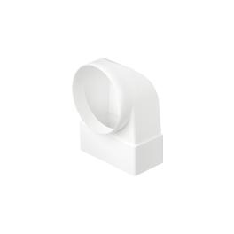 EL02-512 ROUND TO FLAT CONNECTOR 90 D125-220/55MM