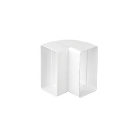 EL02-524 VERTICAL 90 BEND FOR FLAT DUCTS 220x55