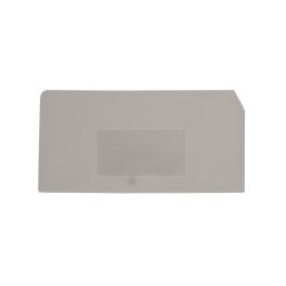 Element terminal pentru cleme tip ASK 2 S, gri