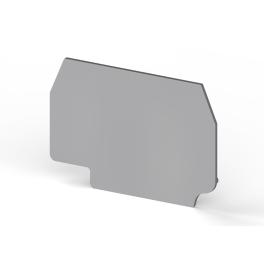 Element terminal pentru cleme tip AVK 4A, gri