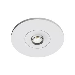 Emerg. C.il EE 1x1W ERT-LED 3h 230V AC Wireless spot