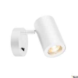 ENOLA_B cu intrerupator,alb,50Wlampa de perete, QPAR51