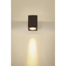 ENOLA M SQ 10W 3000/4000K 230V LED IP65 antracit
