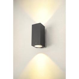 ENOLA UP/DOWN SQ L 53W 3000/4000K 230V LED IP65 antracit