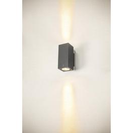 ENOLA UP/DOWN SQ M 19W 3000/4000K 230V LED IP65 antracit