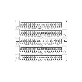 Etichete pentru cleme şir "1-50" (2x)