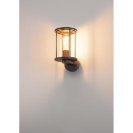 exterior LANTERN perete,rosu, antr., klares sticla