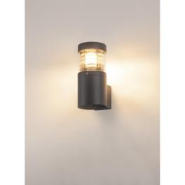 F-POL WALL de perete, E27, max. 20W,rotund, anthracit