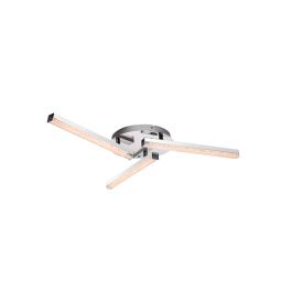 FAYE PLAFONIERĂ CU LEDURI 3X4W 3200K CROM