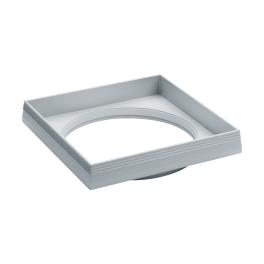 Ferronego Installation frame "111" square / 1-fach silver