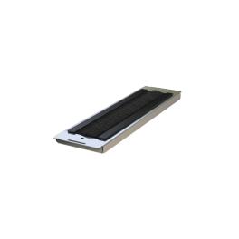 Flanşă de intrare cabluri cu garnitură şi 2 perii, L=1000 mm