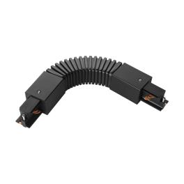 Flex connector black plastic, cable