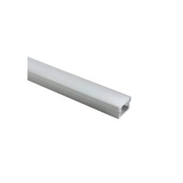 Floor mounting profile 7915R/AL+3mm PC opal capac IP67,2m
