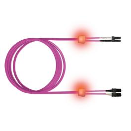 FO LED Patch Cord, Duplex, LCD/SCD, G50/125, OM4, 7.5m