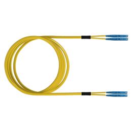 FO Patch Cord Premium, Duplex, E2000/E2000, E09/125 OS2, 10m