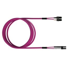 FO Patch Cord Premium, Duplex, LCD/SCD, G50/125, OM4, 3m