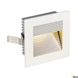 FRAME CURVE LED, pătrat, alb mat, alb cald LED