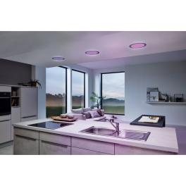 Fueva-C 16W LED-BLUETOOTH®-RGB/CCT Spot Ø225 nichel