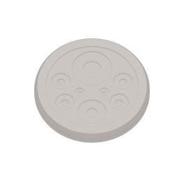 Garnitură trecere pentru 8 cabluri, 50mm (pachet de 5 buc)