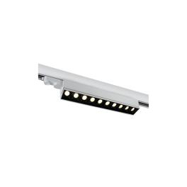 Gilo LED 10x5W, 10x400lm, 3000K, 230V, IP20, 30°, alb