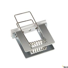 GRAZIA 20 cleme montaj, crom / aluminiu, 2 buc