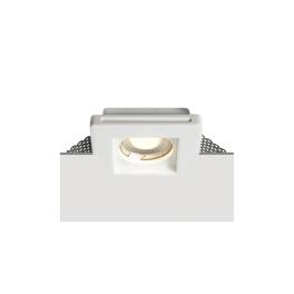 Gypsum Square GT1, MR16 GU10, 50W, IP20, alb