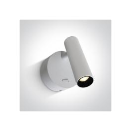 Hawk LED 3W, 3000K, 160lm, IP20, 100-240V, alb