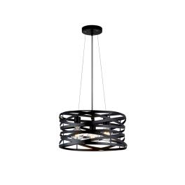 HELIX PENDUL 3XE27 NEGRU