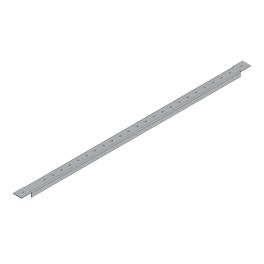Șină perforată pentru sistem de 60 mm în dulap lățime 3