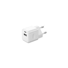 INCARCATOR  RAPiD UN PORT USB + TIP C 20W - ALB