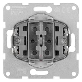 Insert întrerupător cu revenire jaluzele, cleme elastice