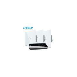 Intrerupatoare simple wireless RF + telecomanda RF 27 circuite, generatia noua