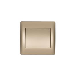 INTRERUPATOR CAP CRUCE RHYME CHAMPAGNE METALIC
