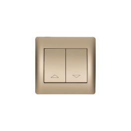 INTRERUPATOR CONTROL DRAPERIE RHYME CHAMPAGNE METALIC