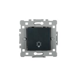 INTRERUPATOR CU REVENIRE SPLENDOR EL0605 NEGRU