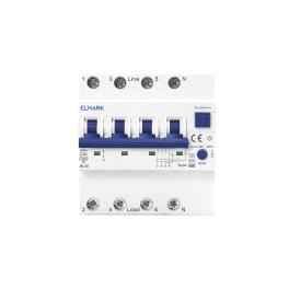 INTRERUPATOR DIFERENTIAL RCBO ELECTRONIC JEL4A 6kA 4P 25A/30mA