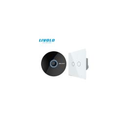 Intrerupator dublu wireless RF + hub RF/IR, generatia noua, control de pe smartphone