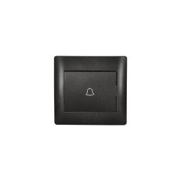 INTRERUPATOR SONERIE RHYME NEGRU METALIC