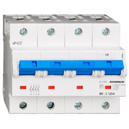 Intreruptor automat C 125A, 4 poli, 10kA