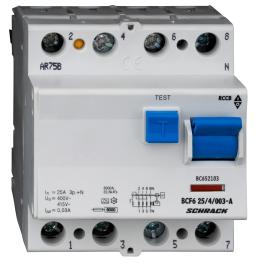 Intreruptor diferential 25A 4poli 30mA