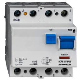 Intreruptor diferential 25A 4poli 500mA