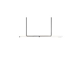 JULIO LED PENDANT 35W 4000K 2100MM, BLACK