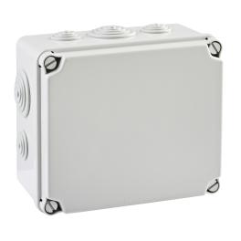 Junction Box IP65, H=167 W=191 D=100, 6xM25 4xM40