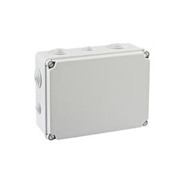 Junction Box IP65, H=197 W=260 D=100, 6xM40 4xM25