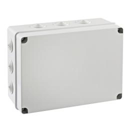 Junction Box IP65, H=253 W=342 D=132, 12xM40, halogen-free