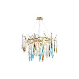 KAROL CANDELABRU 8XG9 AURIE/MULTICOLOUR CRISTALE