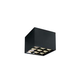 Kiko Square F LED 30W 2400lm 3000K 38° 220-240V IP20 negru