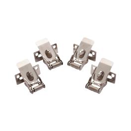 Kit cleme montaj (4 pcs) pt LED Panels gama LANO 4 LED