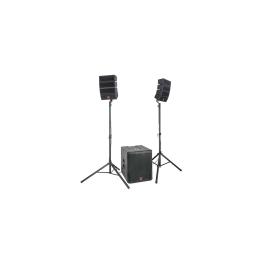 KIT SUBWOOFER 18"/46CM 500W + 2 SATELITI 4"/10CM 200W RMS BST